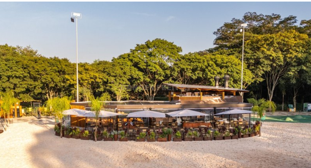 Arena de areia da Orla TotalPass