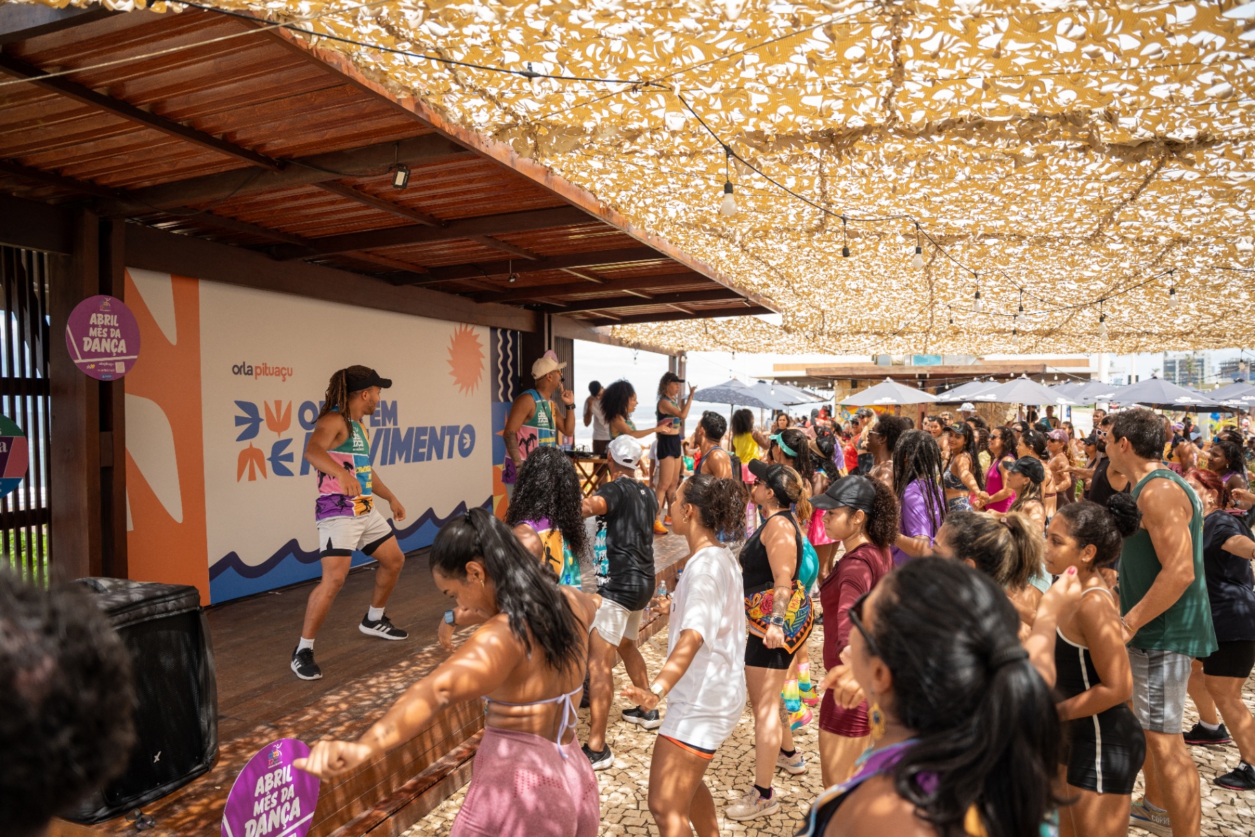 Aula de dança Orla em Movimento
